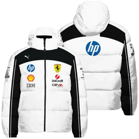 2026 Ferrari F1 Teamwear Down & Puffer Jackets BLVAFRR2226A6HCJ