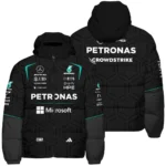 2026 Mercedes F1 Teamwear Down & Puffer Jackets BLVAMER1226A3HCJ