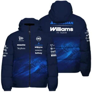 2026 Williams F1 Teamwear Winter Fleece Jacket BLVAWIL1226A1WFJ