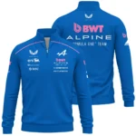 2026 Alpine F1 Teamwear Quarter Zip Sweatshirt BLVAALP020226A01QZS