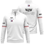 2026 Sergio Perez Cadillac F1 Teamwear Quarter Zip Sweatshirt BLVACDL9226A3QZS - White