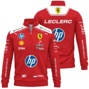 2026 Charles Leclerc Ferrari F1 Teamwear T-Shirt BLVAFRR2226A1TS
