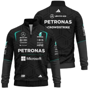 2026 Mercedes F1 Teamwear Winter Fleece Jacket BLVAMER1226A3WFJ