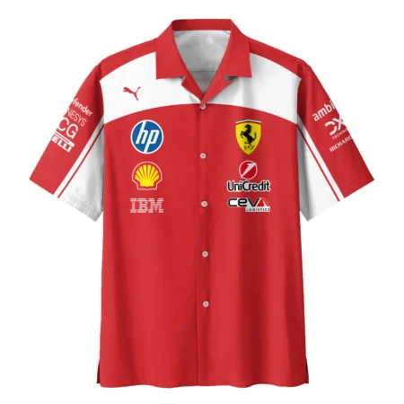 2026 Ferrari F1 Teamwear Hawaiian Shirt BLVAFRR2226A5HW