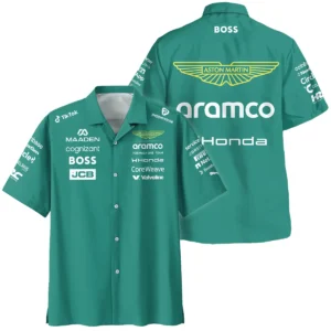2026 Aston Martin F1 Teamwear Fleece Jacket BLVAAM12226A1FJ