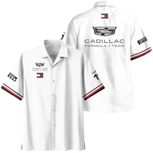 2026 Sergio Perez Cadillac F1 Teamwear Fleece Jacket BLVACDL9226A3FJ - White