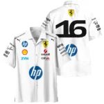 2026 Leclerc 16 Ferrari F1 Teamwear Hawaiian Shirt BLVAFRR2226A2HW