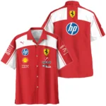 2026 Ferrari F1 Teamwear Hawaiian Shirt BLVAFRR2226A5HW