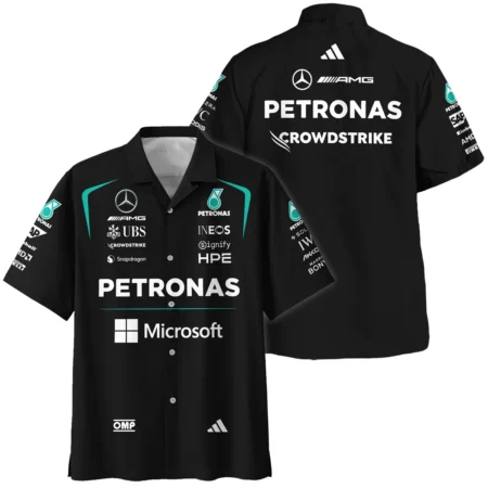 2026 Mercedes F1 Teamwear Hawaiian Shirt BLVAMER1226A4HW