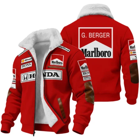Gerhard Berger McLaren F1 Teamwear Fleece Jacket BLGB261025A2FJ