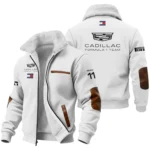 2026 Sergio Perez Cadillac F1 Teamwear Fleece Jacket BLVACDL9226A3FJ - White