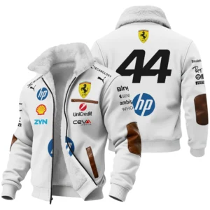 2026 Hamilton 44 Ferrari F1 Teamwear Bomber BLVAFRR2226A4BB