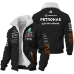2026 Mercedes F1 Teamwear Fleece Jacket BLVAMER1226A1FJ