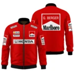 Gerhard Berger McLaren F1 Teamwear Bomber BLGB261025A2BB