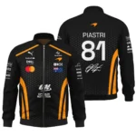 2026 Oscar Piastri McLaren F1 Teamwear Bomber BLOP26226A1BB - Orange