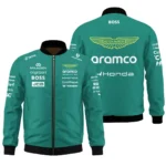2026 Aston Martin F1 Teamwear Bomber BLVAAM12226A1BB