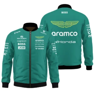 2026 Aston Martin F1 Teamwear Fleece Jacket BLVAAM12226A1FJ