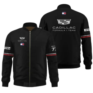 2026 Valtteri Bottas Cadillac F1 Teamwear Zipper Hoodie BLVACDL9226A2ZHD - Black