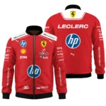 2026 Charles Leclerc Ferrari F1 Teamwear Bomber BLVAFRR2226A1BB
