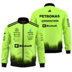 2026 Mercedes F1 Teamwear Bomber BLVAMER1226A5BB - Green