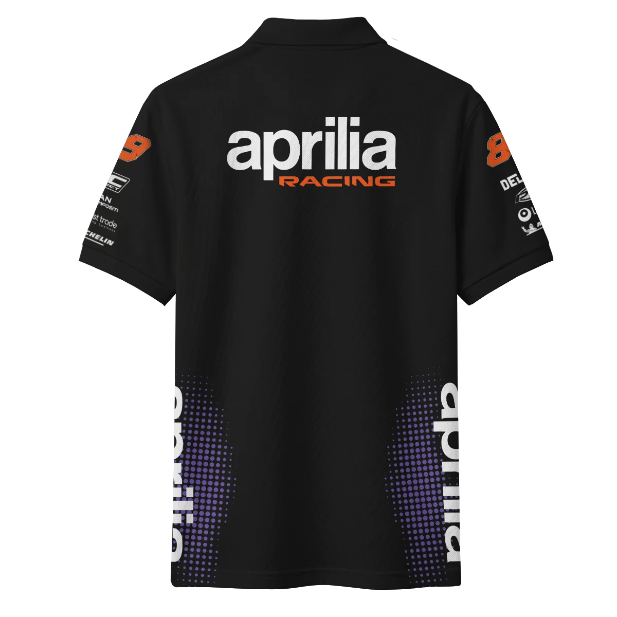 2026 Jorge Martin Aprilia Racing Moto GP Teamwear Polo Shirt BLGP26326A2PL 2026 Jorge Martin Aprilia Racing Moto GP Teamwear Polo Shirt BLGP26326A2PL