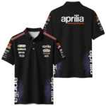 2026 Marco Bezzecchi Aprilia Racing Moto GP Teamwear Polo Shirt BLGP26326A1PL