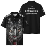 2026 Japan GP Y-3 x Mercedes F1 - Polo Shirt BLMER18326A1PL
