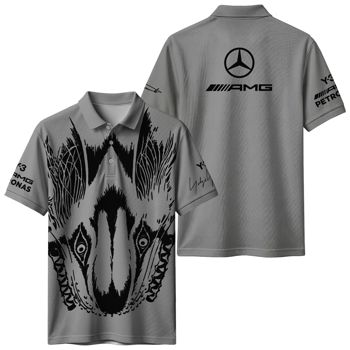 2026 Y-3 x Mercedes F1 - Polo Shirt BLMER18326A4PL 2026 Y-3 x Mercedes F1 - Polo Shirt BLMER18326A4PL