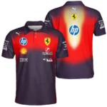 2026 China GP Edition Ferrari F1 Polo Shirt BLVA12326FRRPL
