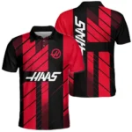 Haas F1 Teamwear Polo Shirt BLVA5326A2HAASPL