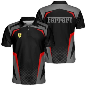 Ferrari F1 Teamwear Hoodie Quilted Waffle BLVA5326A3FRRHQW