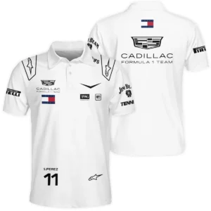 2026 Sergio Perez Cadillac F1 Team Apparel T-Shirt BLVA9326SP4TS
