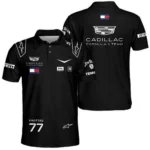 2026 Valtteri Bottas Cadillac F1 Team Apparel Polo Shirt BLVA9326VB3PL