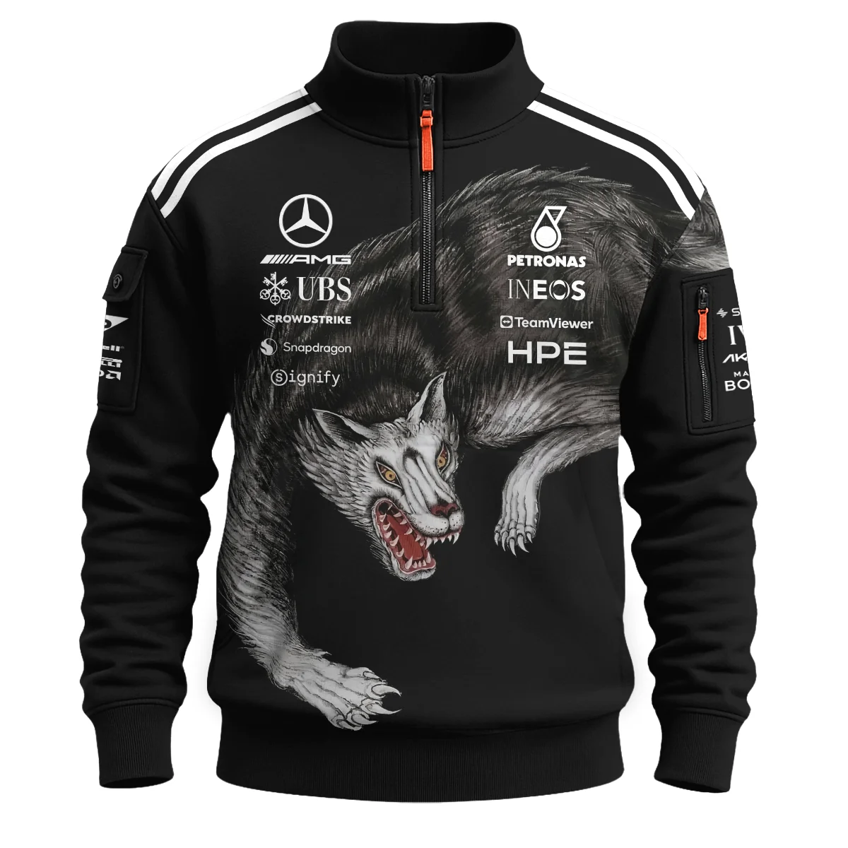 2026 Mercedes x Y-3 Japan GP F1 - Sweatshirt Zipper BLMER18326A2SHZ 2026 Mercedes x Y-3 Japan GP F1 - Sweatshirt Zipper BLMER18326A2SHZ
