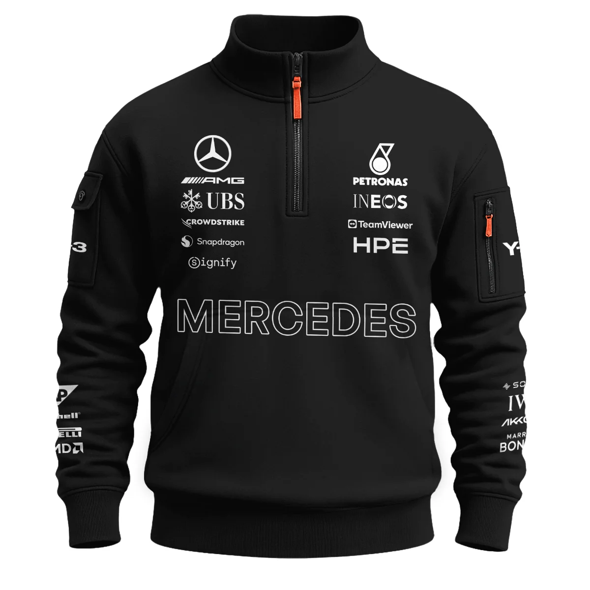 2026 Y-3 x Mercedes F1 Teamwear - Sweatshirt Zipper BLMER18326A3SHZ 2026 Y-3 x Mercedes F1 Teamwear - Sweatshirt Zipper BLMER18326A3SHZ