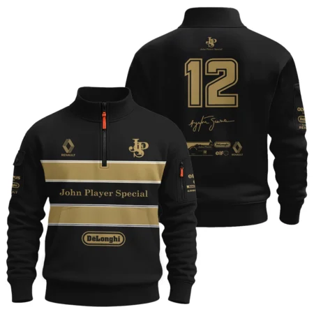 1985 Ayrton Senna John Player Special – Lotus Renault Sweatshirt Zipper BL3725A1SHZ