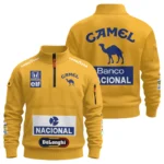 1987 Ayrton Senna Camel Honda F1 Sweatshirt Zipper BL3725A5SHZ