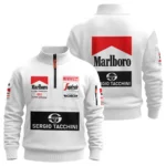 1984 Ayrton Senna Sergio Tacchini Toleman F1 Sweatshirt Zipper BL3725A7SHZ