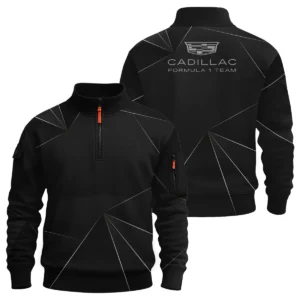 Cadillac F1 Teamwear Hoodie Quilted Waffle BL8326A1CDLHQW