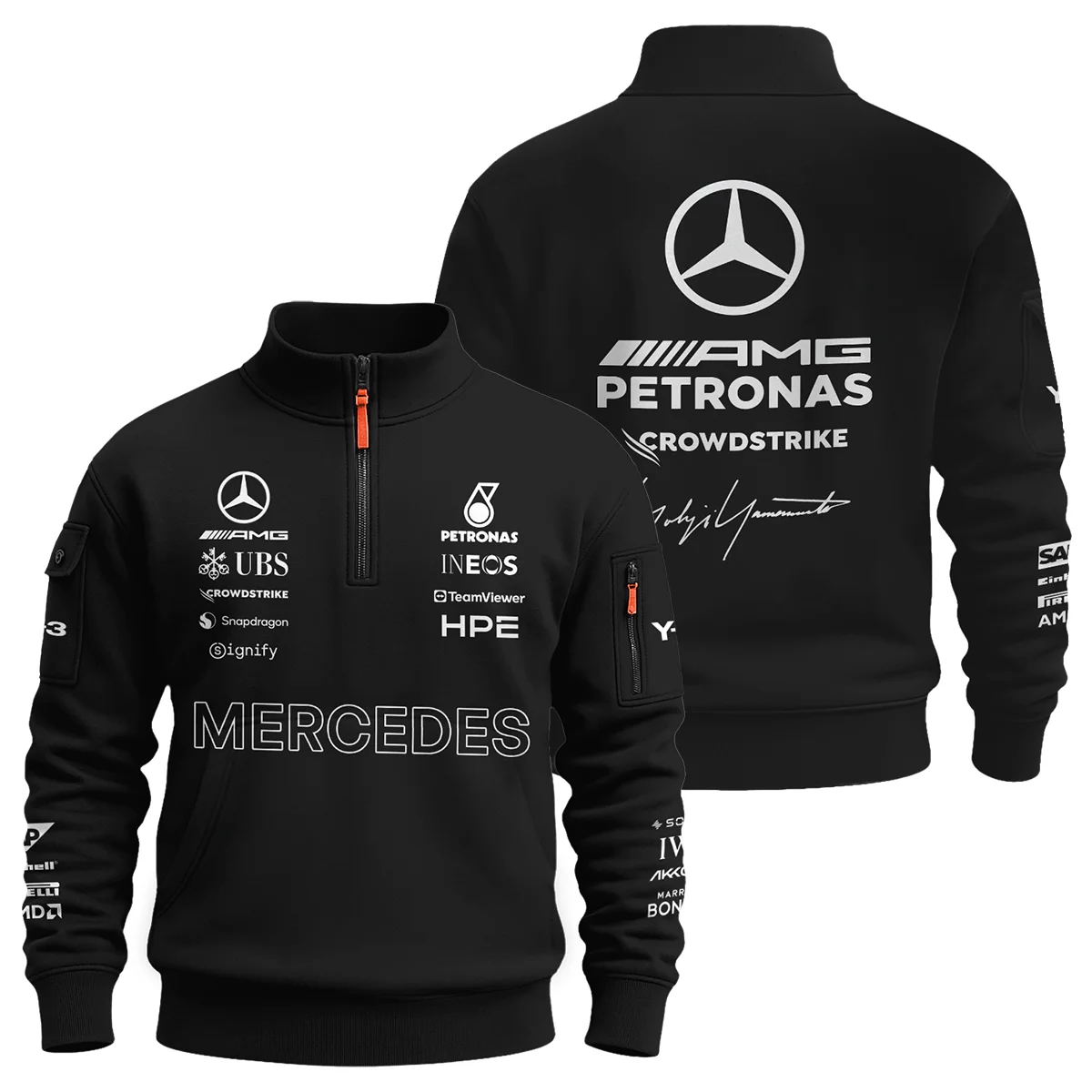 2026 Y-3 x Mercedes F1 Teamwear - Sweatshirt Zipper BLMER18326A3SHZ 2026 Y-3 x Mercedes F1 Teamwear - Sweatshirt Zipper BLMER18326A3SHZ