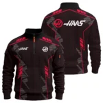 Haas F1 Teamwear Sweatshirt Zipper BLVA5326A1HAASSHZ
