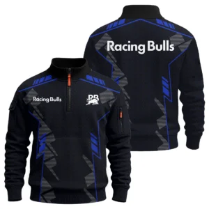 Racing Bulls F1 Teamwear Hoodie Quilted Waffle BLVA5326A1RCBHQW