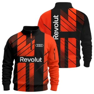 Audi F1 Teamwear Hoodie Quilted Waffle BLVA5326A2AUDIHQW