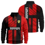 Ferrari F1 Teamwear Sweatshirt Zipper BLVA5326A2FRRSHZ