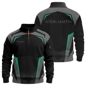 Aston Martin F1 Teamwear Hoodie Quilted Waffle BLVA5326A3AMHQW