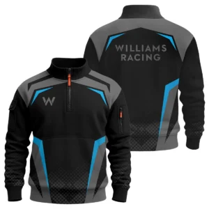 Williams F1 Teamwear Hoodie Quilted Waffle BLVA5326A3WILHQW