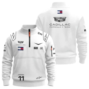 2026 Sergio Perez Cadillac F1 Team Apparel Hoodie Quilted Waffle BLVA9326SP4HQW