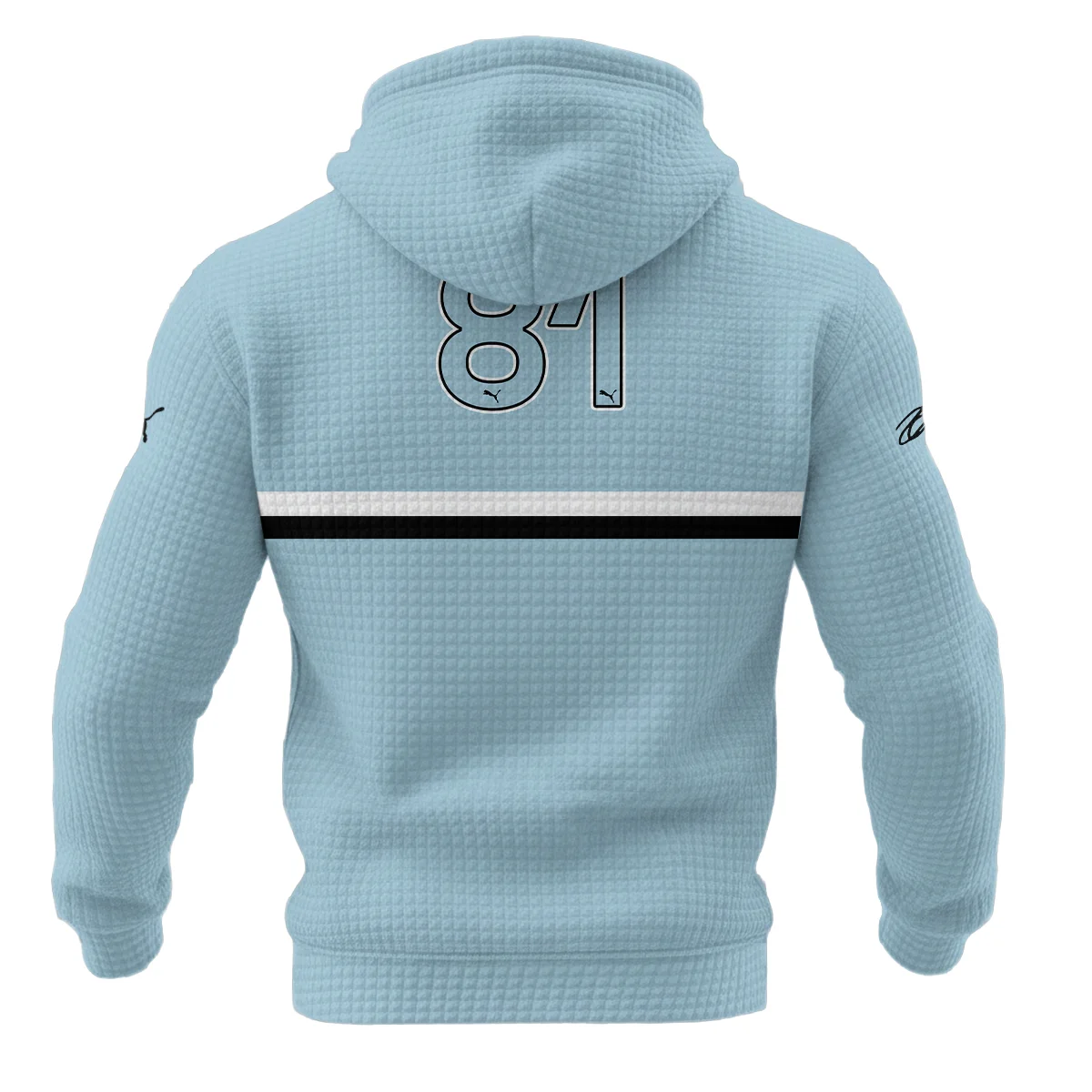 OP81 Oscar Piastri Puma McLaren - Hoodie Quilted Waffle BLOP28326A1HQW OP81 Oscar Piastri Puma McLaren - Hoodie Quilted Waffle BLOP28326A1HQW