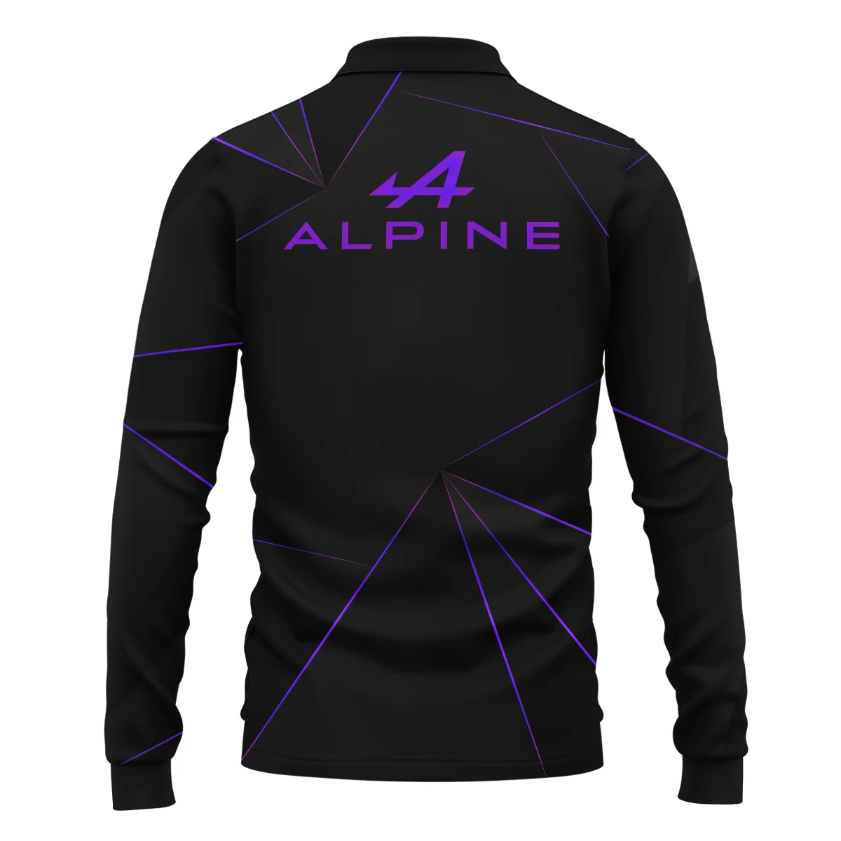 Alpine F1 Teamwear Long Polo Shirt BL8326A1ALPLPL Alpine F1 Teamwear Long Polo Shirt BL8326A1ALPLPL