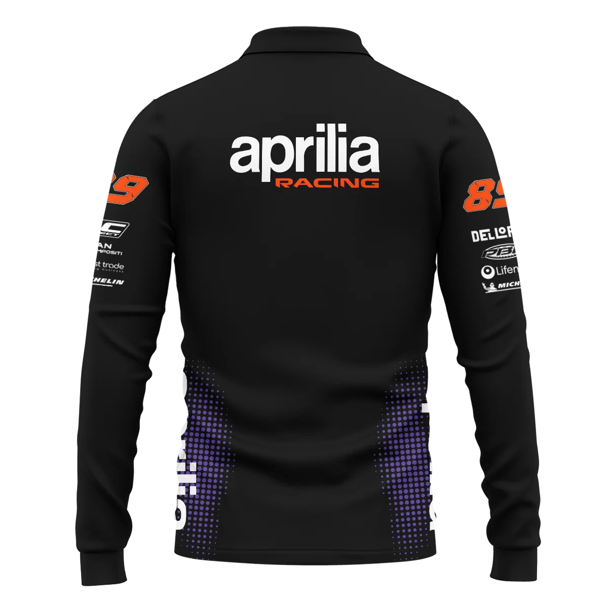2026 Jorge Martin Aprilia Racing Moto GP Teamwear Long Polo Shirt BLGP26326A2LPL 2026 Jorge Martin Aprilia Racing Moto GP Teamwear Long Polo Shirt BLGP26326A2LPL